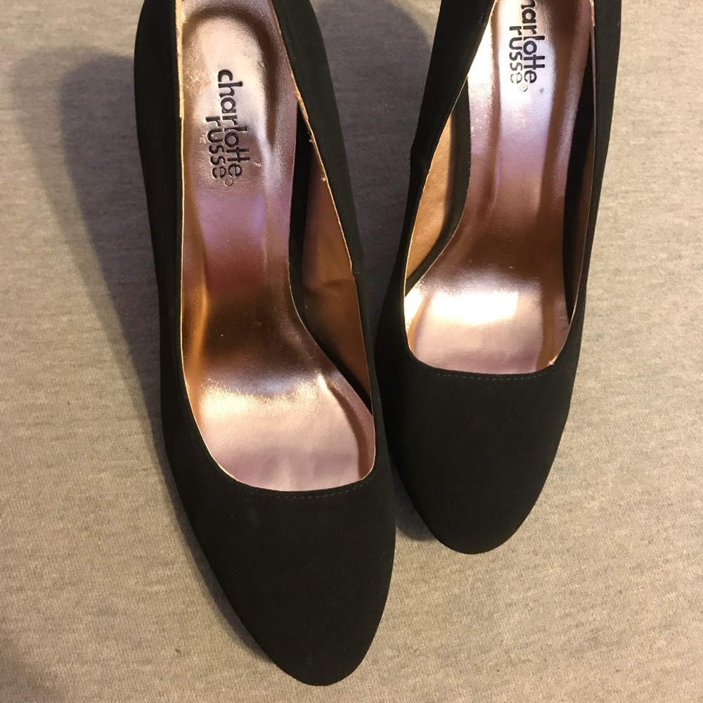 Black heels